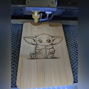 COPY - Grogu small cutting board